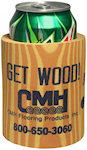 Wood Like Can Cooler